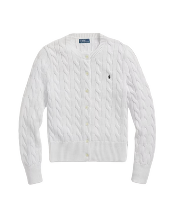 Crewneck Cardigan Sweater