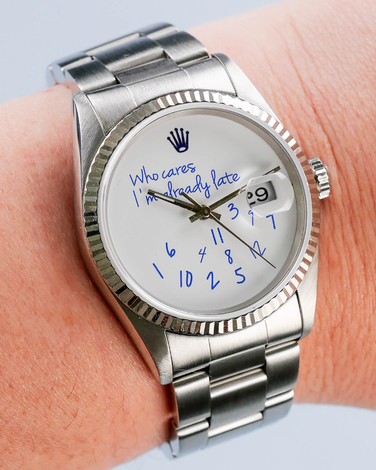 Who Cares I'm Already Late