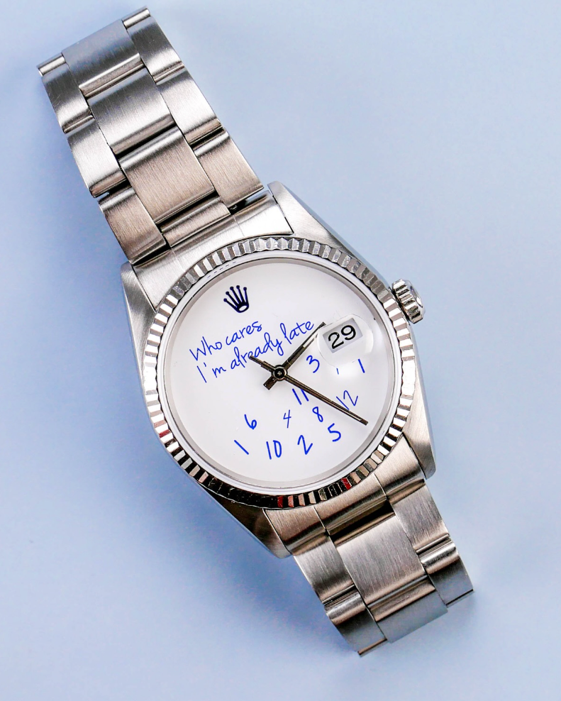 Who Cares I'm Already Late